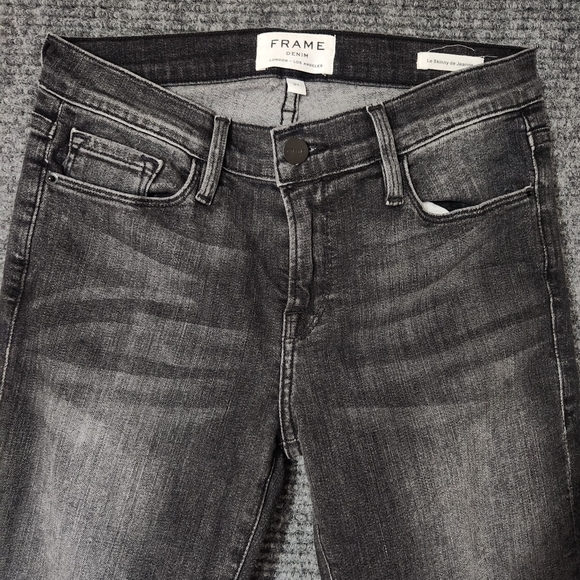 Frame Le Skinny de Jeanne Jeans Sz 27 - Picture 6 of 14